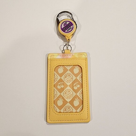 Loungefly Disney Pixar UP Carl & Ellie Picnic Retractable Lanyard ID Holder NEW - Picture 9 of 11